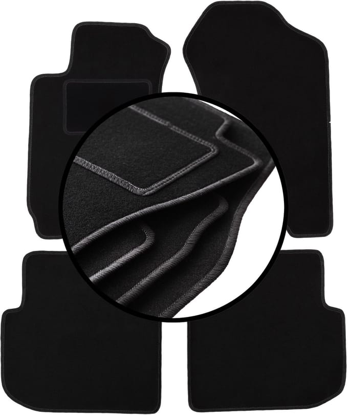 Complete set veloursmatten voor: Subaru Forester I crossover (1997-2002)