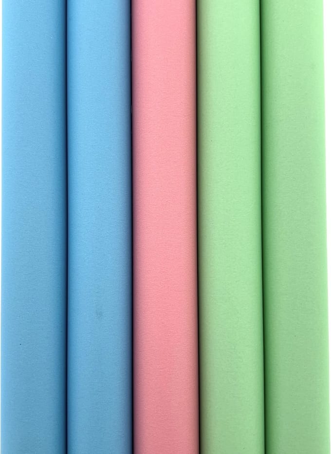 Babyshower/geboorte Inpakpapier Cadeaupapier - 5 Rollen - 4 meter x 35 cm