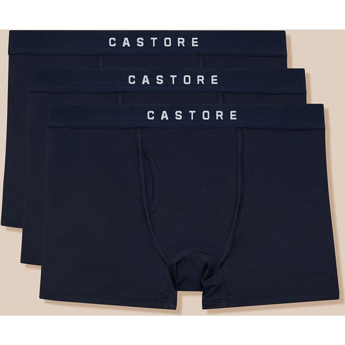 Active 3 Pack Boxers - Marineblauw