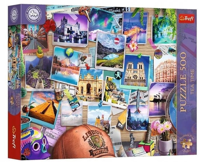 Trefl Puzzel 500 Stukken: Thee Tijdreisherinnering