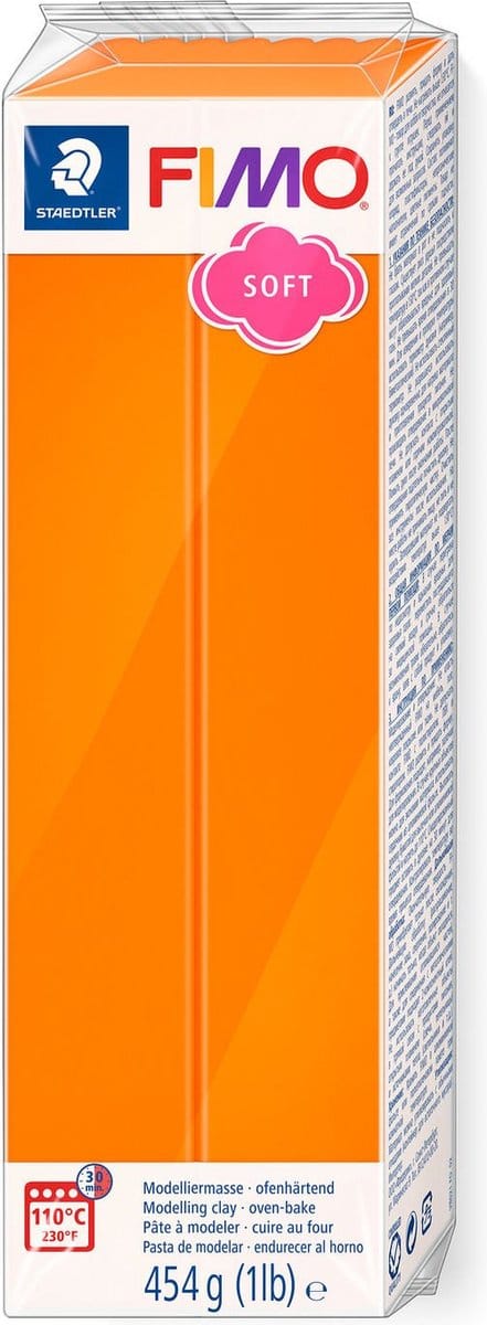 Staedtler Mod. clay FIMO soft 454g tangerine
