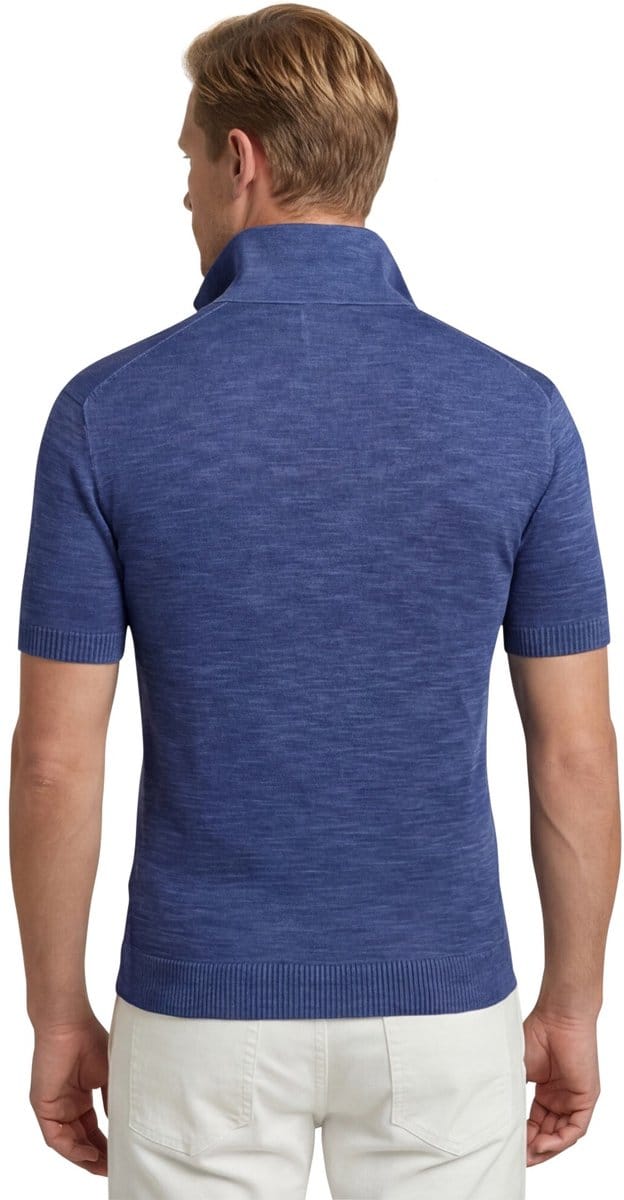 Gant poloshirt korte mouw blauw