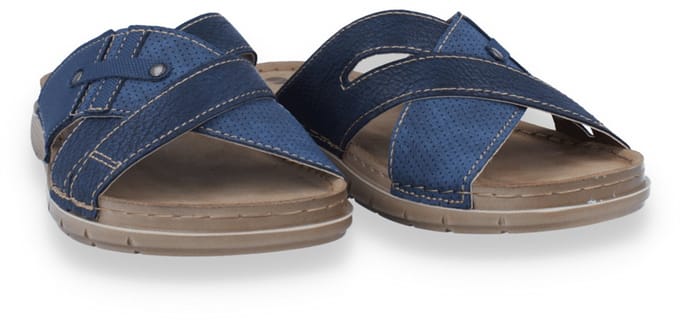 Mode-mania Heren Slipper | Blauw | Maat: 40