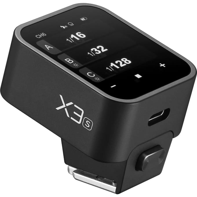 Transmetteur de déclenchement de flash sans fil GODOX X3S 2,4 G TTL Autoflash avec grand écran tactile OLED Support Sony camera noir