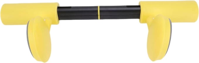 Arm Dijtrainer - Lichaamssporter - Thuistraining - Verstelbare Weerstand - 56.5 x 19 cm - Geel