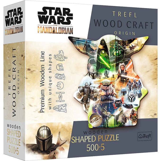 Star Wars houten puzzel - Mandalorian