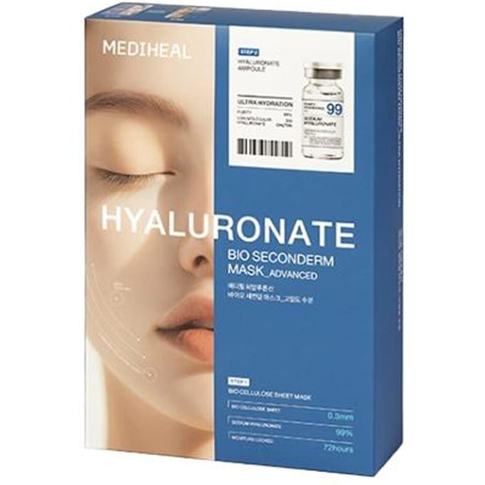 [MEDIHEAL] HYALURONATE Bio Seconderm Mask 10EA beige