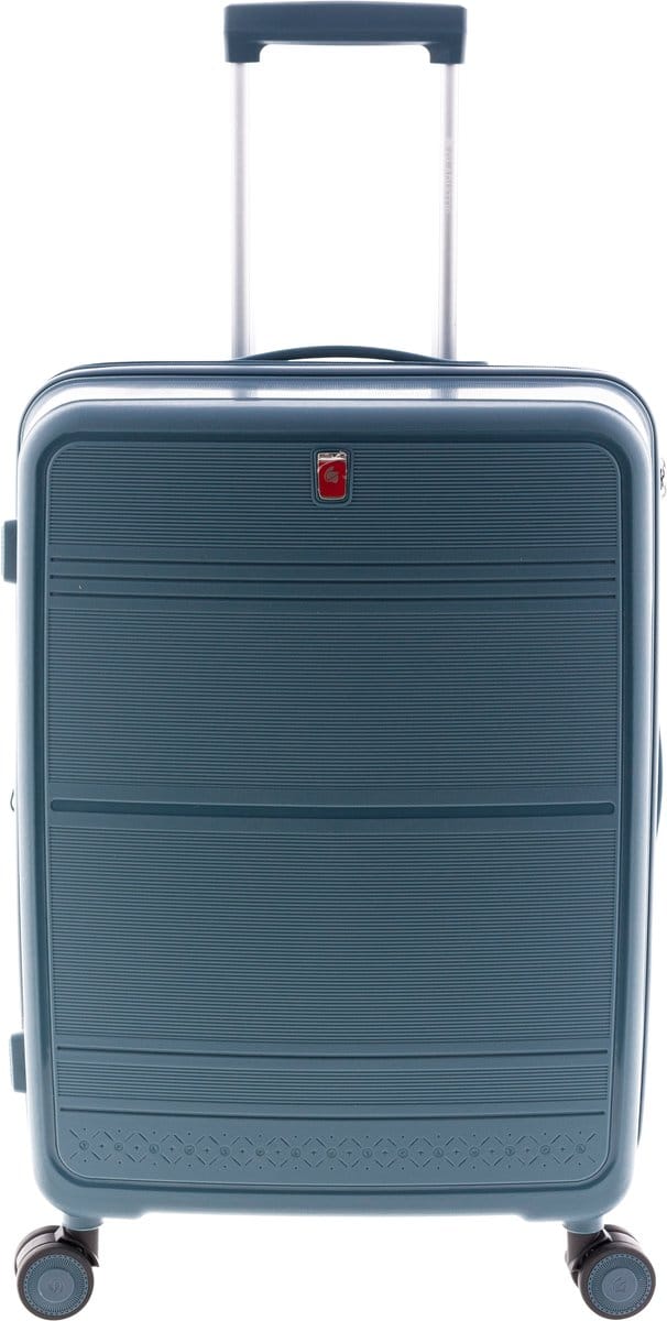 Gladiator Saona Middelgrote Koffer - 65 cm - 70/80 liter - Expandable - TSA slot - Blauw