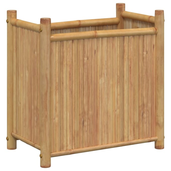 vidaXL - Plantenbak - 50x30x50 - cm - bamboe