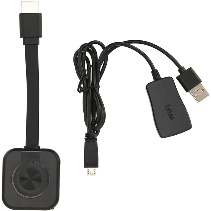 Draadloze Display Dongle HD 1080P 60Hz G 2.4G WiFi Display Adapter met HD Multimedia Interface voor black