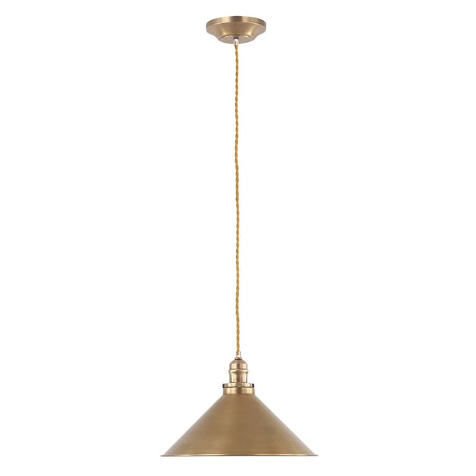 Elstead Lighting LED Hanglamp Provence | 1X E27 Max 60W | Dimbaar | Aged Brass