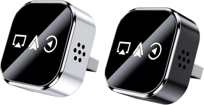 Screen Mirroring Adapter Auto - Display Link Apparaat - Media Streamen Onderweg - Bedraad naar Draadloos