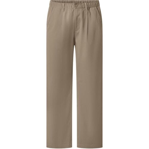 ESMARA MEN Heren twill broek, relaxed fit (Beige, S)