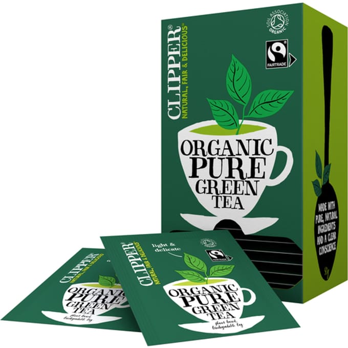 Thee Clipper green bio 25 zakjes