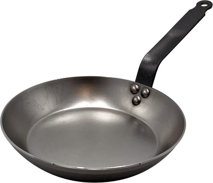 Zware Koekenpan van IJzer 50 cm voor Frituren en Koken