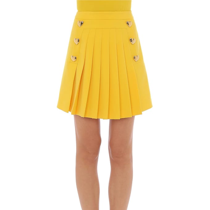 Moschino Skirt Yellow Größe: 40 | Miniröcke Outlet | Damen | Gelb