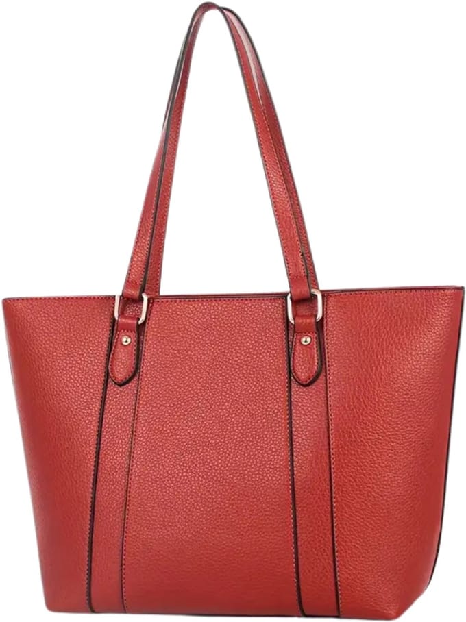 Nivard Handtas Dames - Schoudertas - School - Shopper - Schooltas - Werktas - Rood