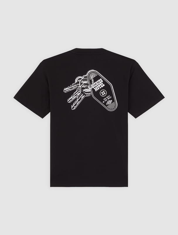 Dickies T-shirt - PLAIN CITY TEE - S tot L - voor Mannen - zwart