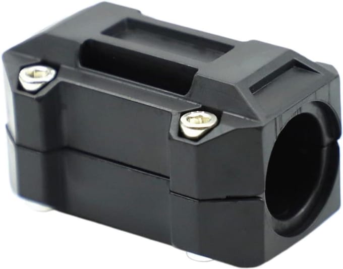 Motor Beschermer - Valblok Motor - Motor Onderdelen - ABS Constructie - 22-28 mm - Zwart
