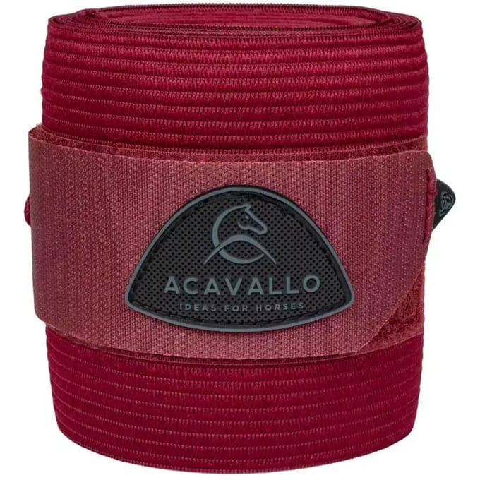 Polo bandages voor paarden met elastiek Acavallo (x2)