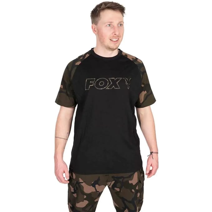 Fox Black / Camo Logo T Small