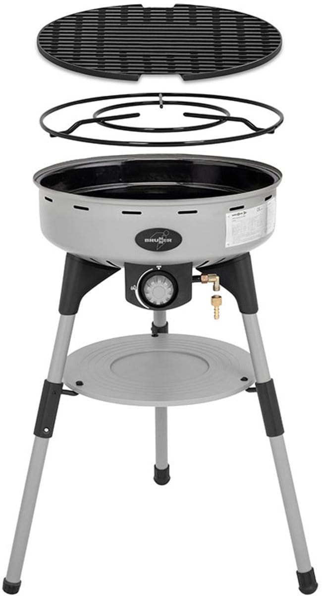 Brunner Devil BBQruiser HT Classic Grid 30 - draagbare gasbarbecue 30mbar