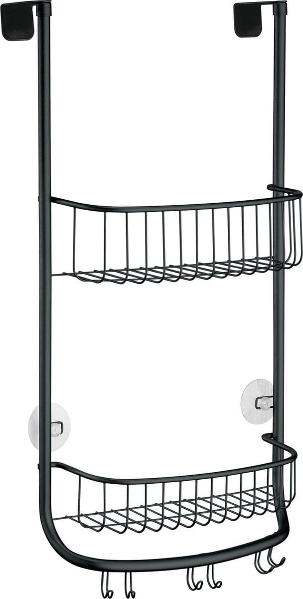 iDesign Doucherek zonder boren - Forma - Zwart