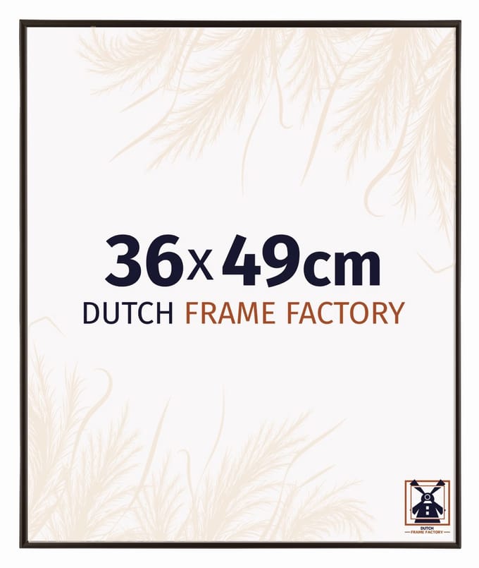 Fotolijst 36x49 cm - Kunststof - Antraciet - Easy