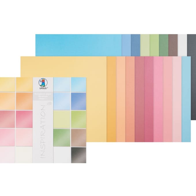 Scrapbook blok "Structuur Pearl 1"