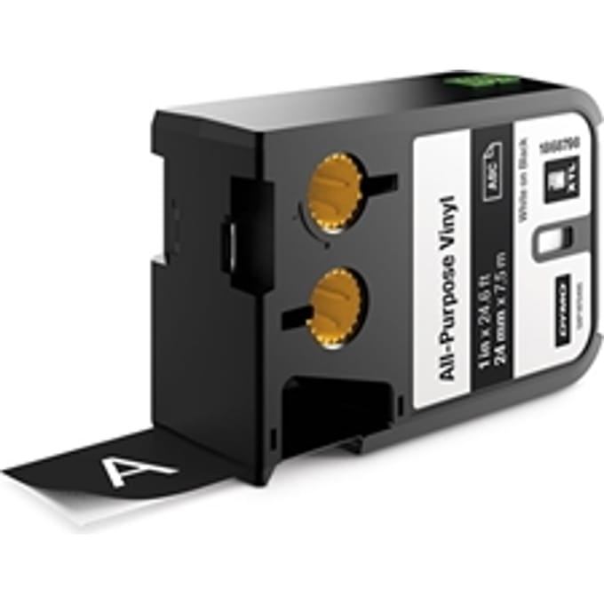 DYMO 1868798 XTL tape vinyl wit op zwart 24mm (origineel)