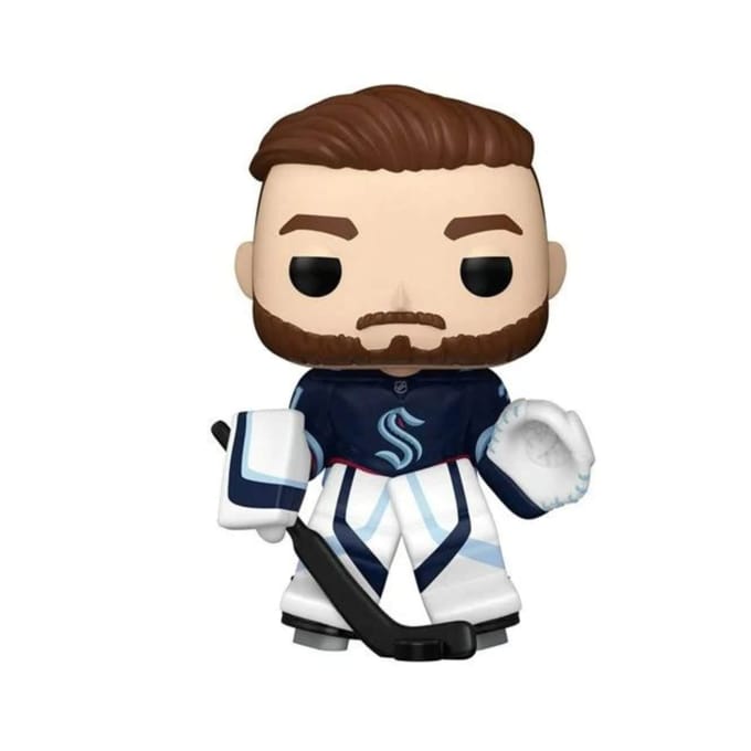 NHL Kraken Mark Giordano Road Jersey Funko Pop! Vinyl