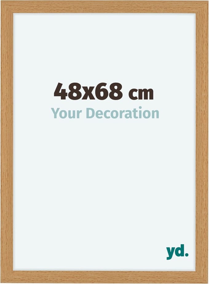Your Decoration - Fotolijst 48x68 cm - MDF - Beuken - Como