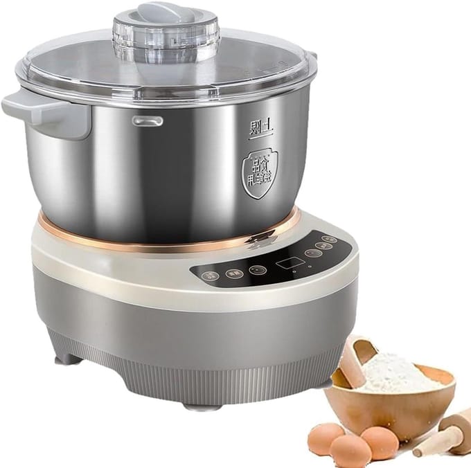 Deegmachine - Deegkneedmachine Mixer - Bakken Thuis - Constante Temperatuur Fermentatie - 7L - Wit