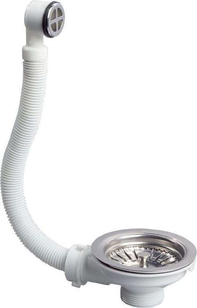 Wirquin afvoerplug korf met overloop 90mm