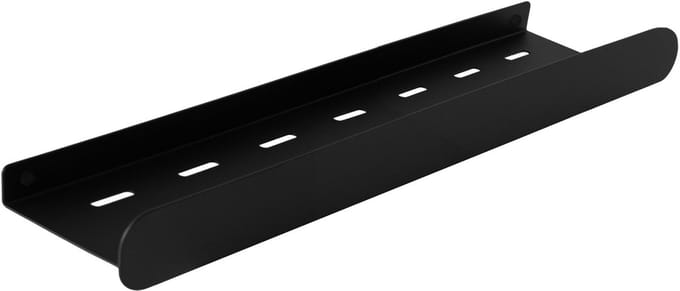 Rea Sf03-450-B 45Cm - Badkamer Doucheplank - Zwart - 45X9X5Cm