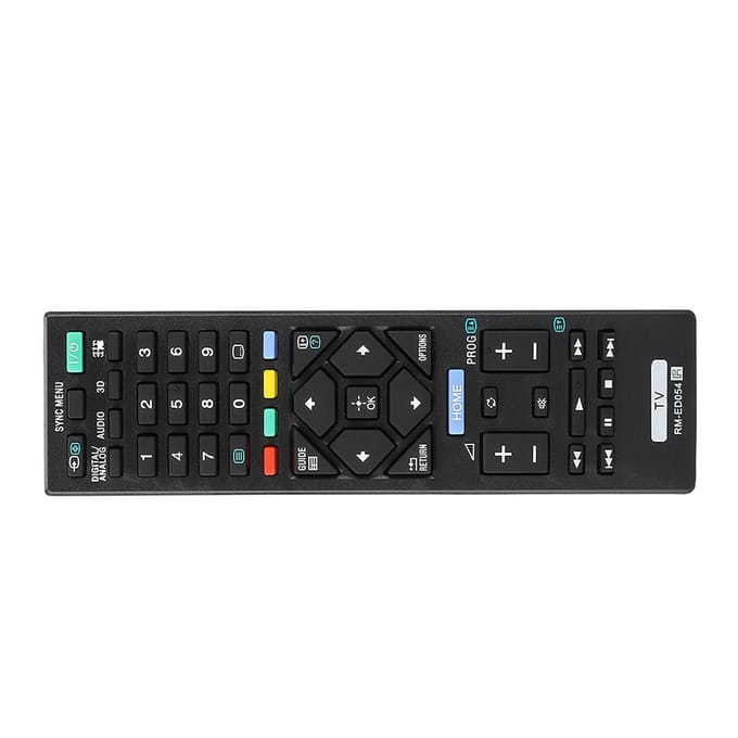 Télécommande de remplacement pour téléviseur intelligent Sony RM-ED054 black