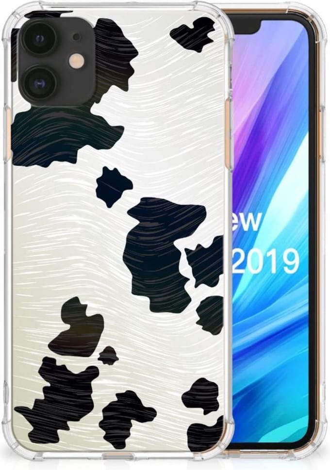 Apple iPhone 11 Case Anti-shock Koeienvlekken