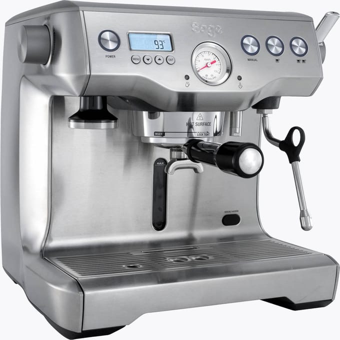 Sage The Dual Boiler - Pistonmachine - 15 Bar - 2,5L - 2200W - Zilver