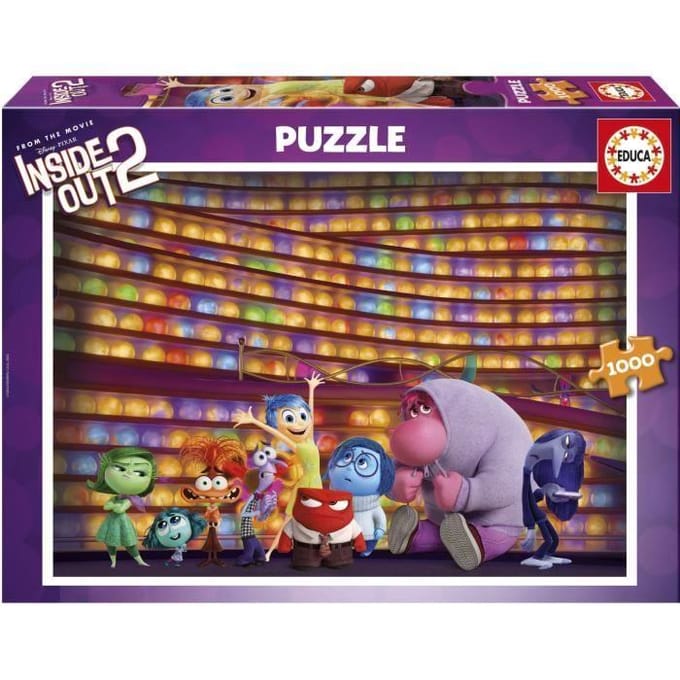 Educa - Puzzel - 1000 stuckjes - Vice Versa 2 - Inside Out 2 - Disney - Pixar