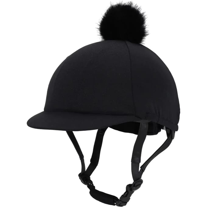 Pet voor rijhelm QHP Glitter