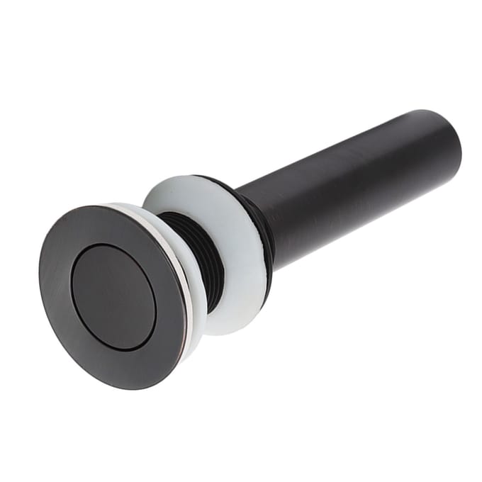 Badkamer Wastafel Afvoer Zonder Overloop Komwastafel Wastafel Vanity Push Type Afvoer Plug gray