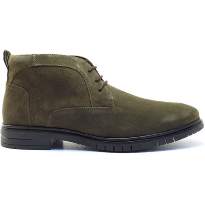 Cafe Moda Khaki suede veterboet 3NO0150201 9700 Khaki