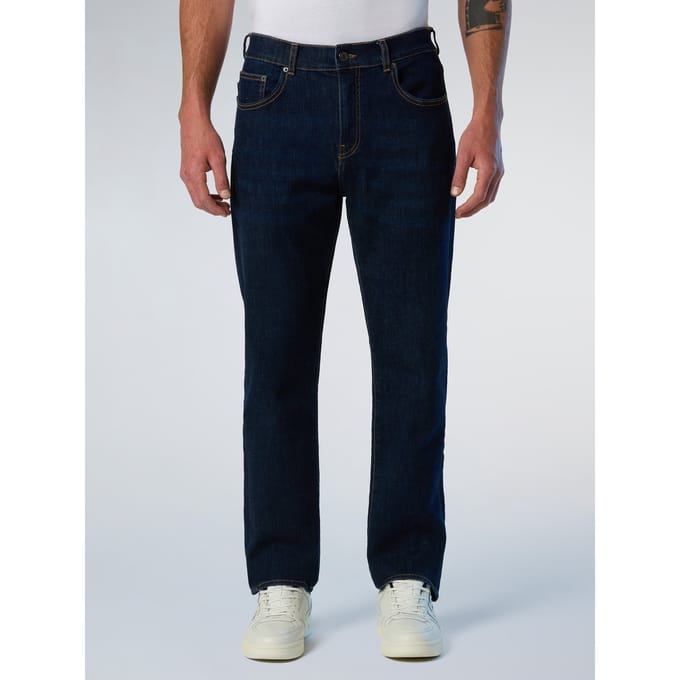 North Sails Spijkerbroek Gestreept gerecycled denim