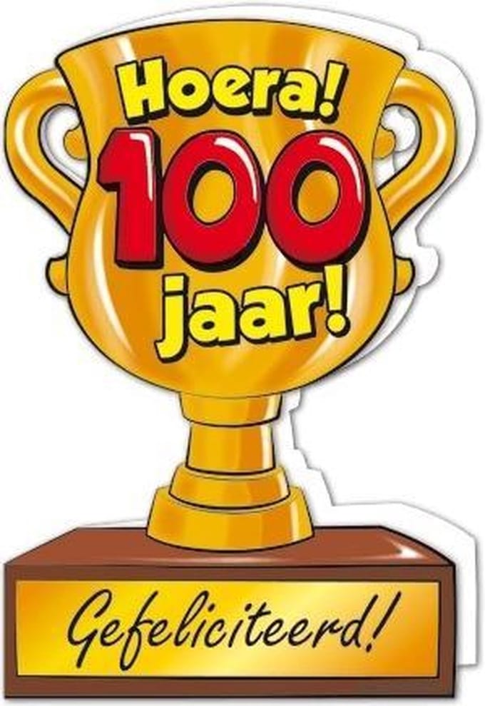 Trofee kaart - 100 jaar