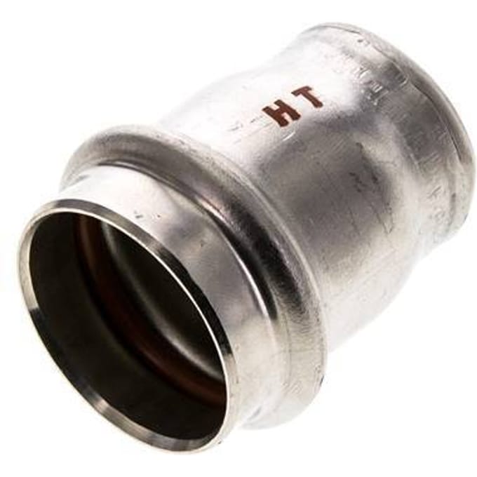 End Cap - 28mm Persmof - RVS