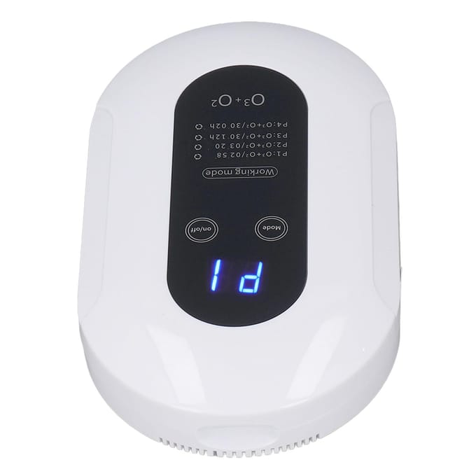 Huisdier Smart Deodorizer Laag Geluid Antioxidant Lage Concentratie Kattenbak Deodorizer Machine voor Stof white
