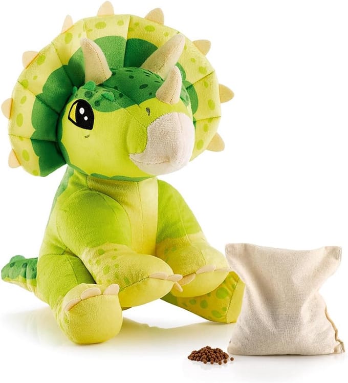 Magnetron knuffel met warmtekussen en kleikralen - Wasbare warme kruik voor baby's en kinderen