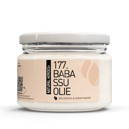 Natural Heroes Babassu Olie (Biologisch & Geraffineerd) - 250 ml