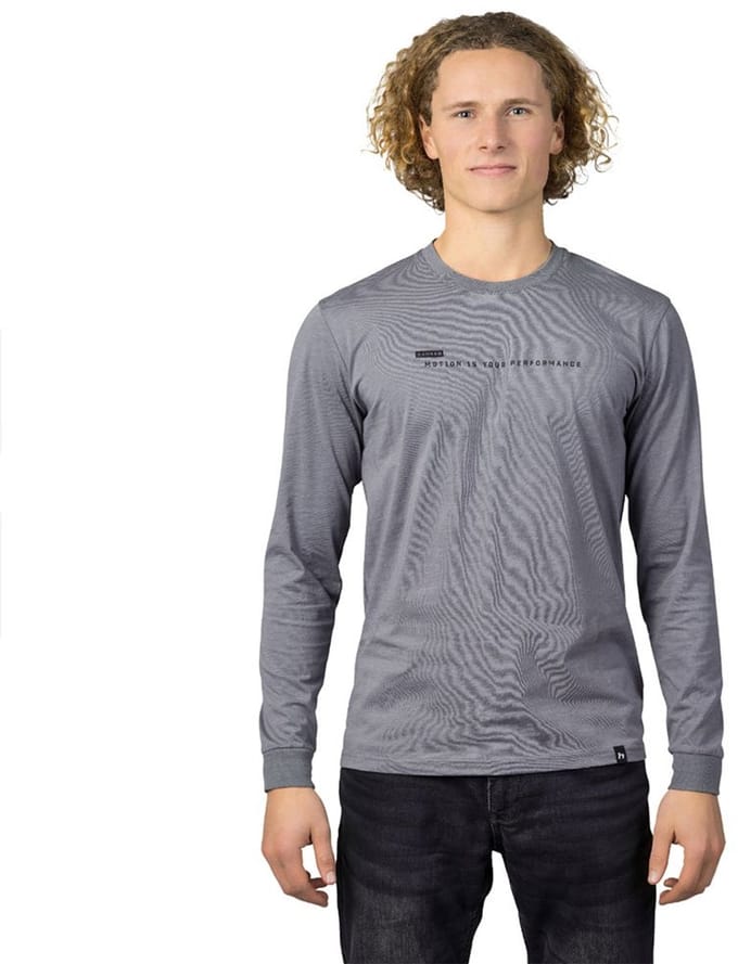 Hannah Kirk T-shirt Met Lange Mouwen Grijs M Man
