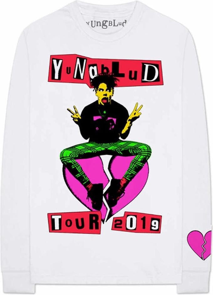 Yungblud - Tour Longsleeve shirt - S - Wit